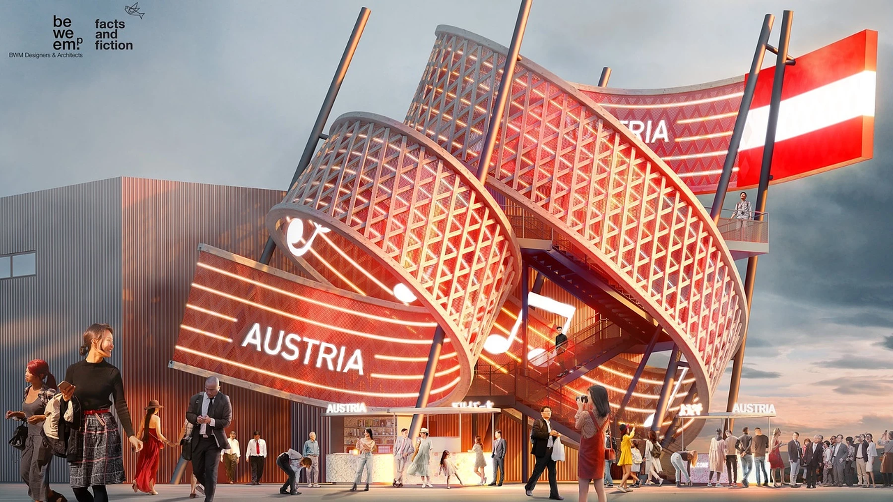 Österreich Pavillon bei der EXPO 2025